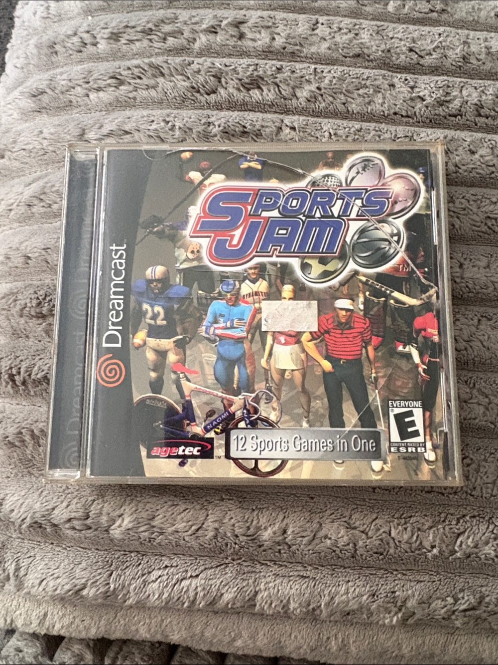 Vintage Sports Jam Video Game - Sports Compilation (Gray)